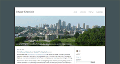 Desktop Screenshot of krusekronicle.com